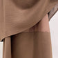 Dubai Luxury Two-Piece Abaya - Coffee