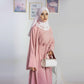 Two-Piece Abaya - Lemonade Pink