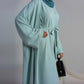 Two-Piece Abaya - Spearmint Blue