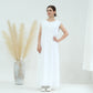 Sleeveless Inner Slip Dress - White