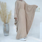 Modest Butterfly Abaya - Beige