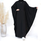 Modest Butterfly Abaya - Black