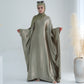 Modest Butterfly Abaya - Olive Green