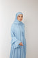 Kamelia Luxury Two Piece Abaya - Sky Blue