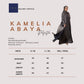 Kamelia Luxury Two Piece Abaya + Matching Hijab - Lemonade Pink